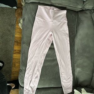 Lulu lemon align light pink high waisted leggings